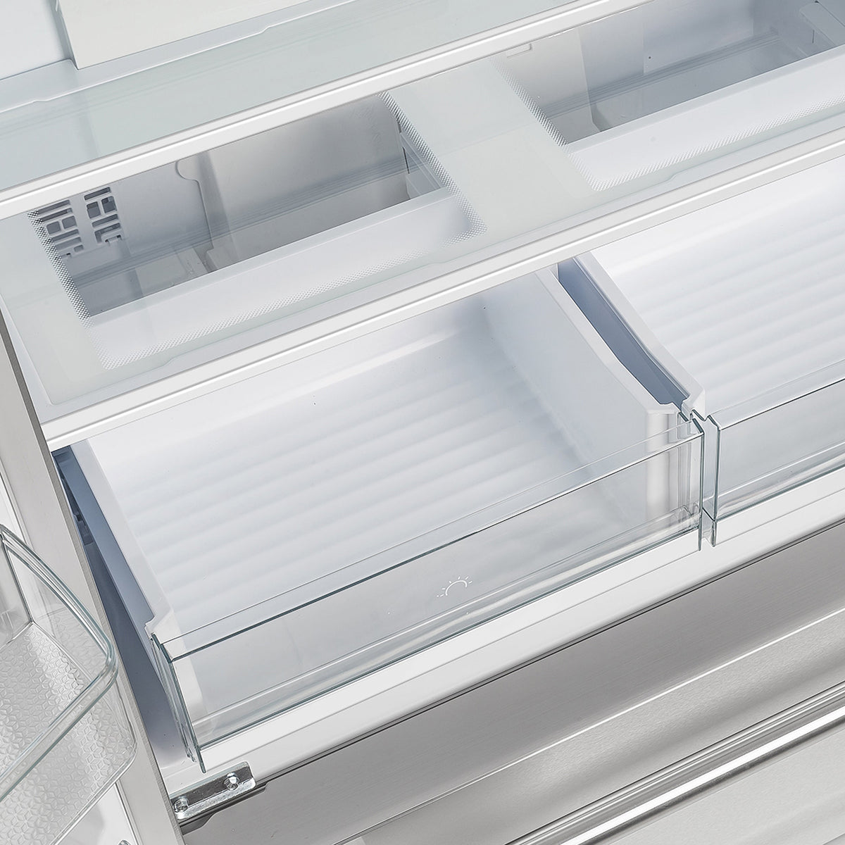 Forno Kitchen Appliance Package FBDL-003-05US – Stainless Steel – FFRBI1820 36SB moena french door refrigerator crisper drawers 27dd2f52 7535 4d6d 9c98 449149a91b84