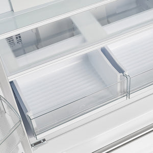 Forno Kitchen Appliance Package FBDL-003-09US – Stainless Steel – FFRBI1820 36WHT moena french door refrigerator crisper drawers