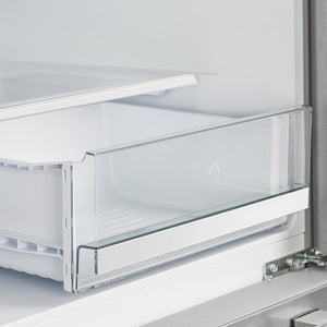 Forno Moena 40-Inch French Door Refrigerator FFRBI1820-40SG – Stainless Steel VCM – FFRBI1820 40SG Forno Moena Built In French Door Refrigerator crisper drawers right
