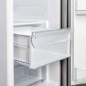 Forno Salerno 36-Inch Side-by-Side Refrigerator FFRBI1844-36SB – Stainless Steel VCM – FFRBI1844 36SB French Doors Refrigerator Crisper