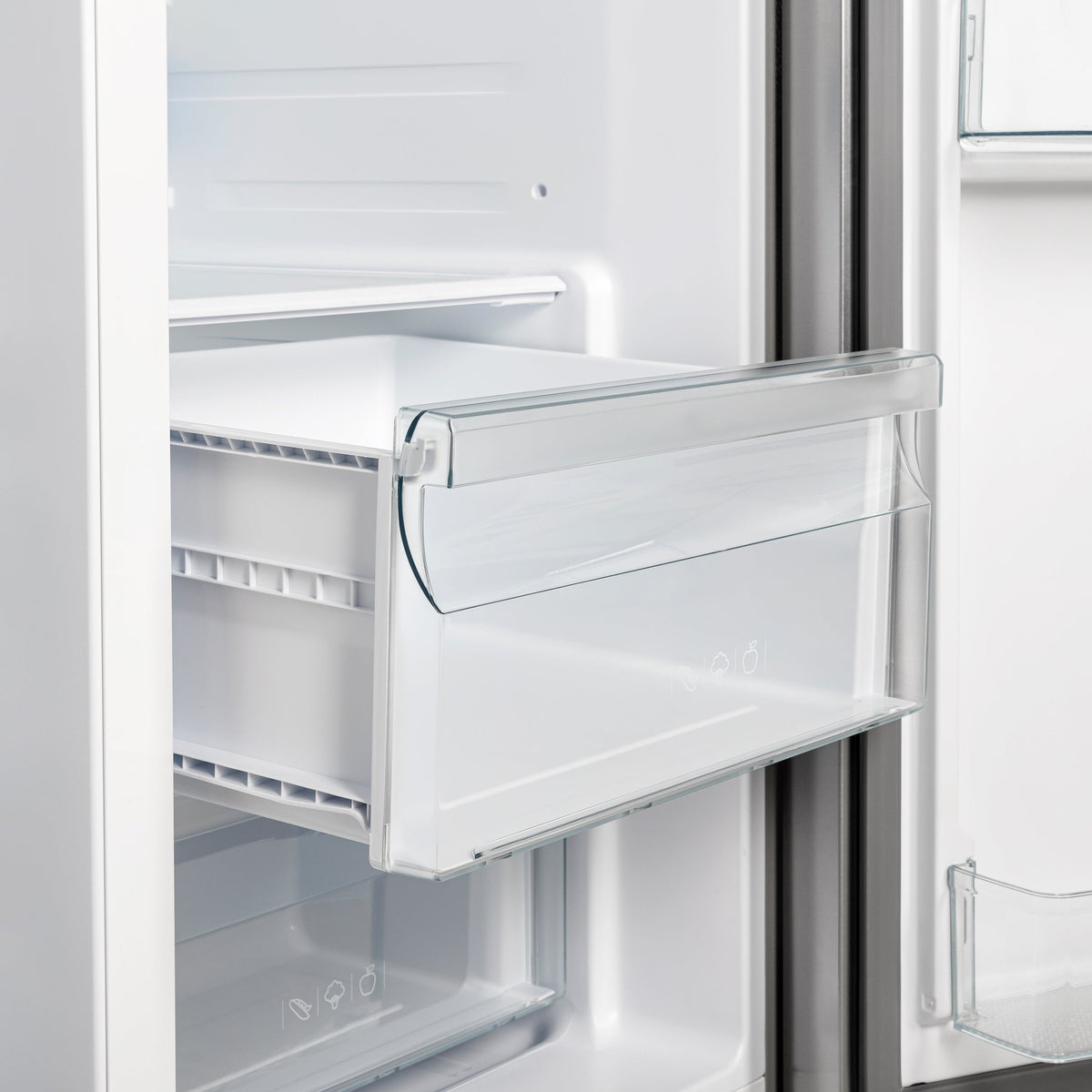 Forno Salerno 40-Inch Side-by-Side Refrigerator FFRBI1844-40SG – Stainless Steel VCM – FFRBI1844 36SB French Doors Refrigerator Crisper