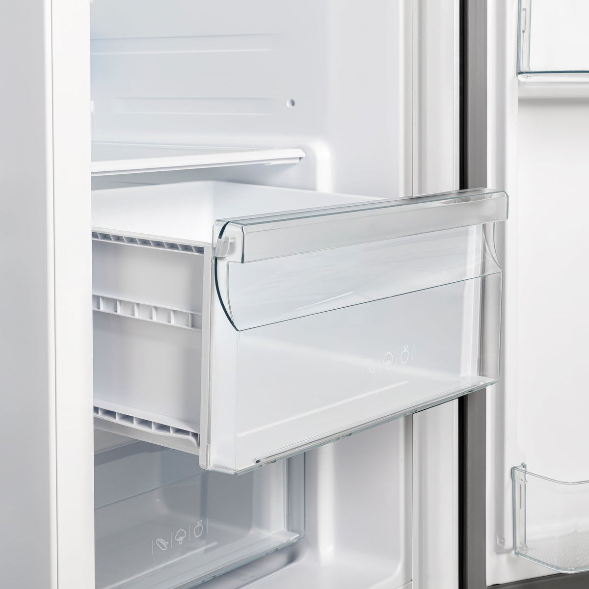 Forno Salerno 36-Inch Side-by-Side Refrigerator FFRBI1844-36 – White – FFRBI1844 36WHT French Doors Refrigerator Crisper