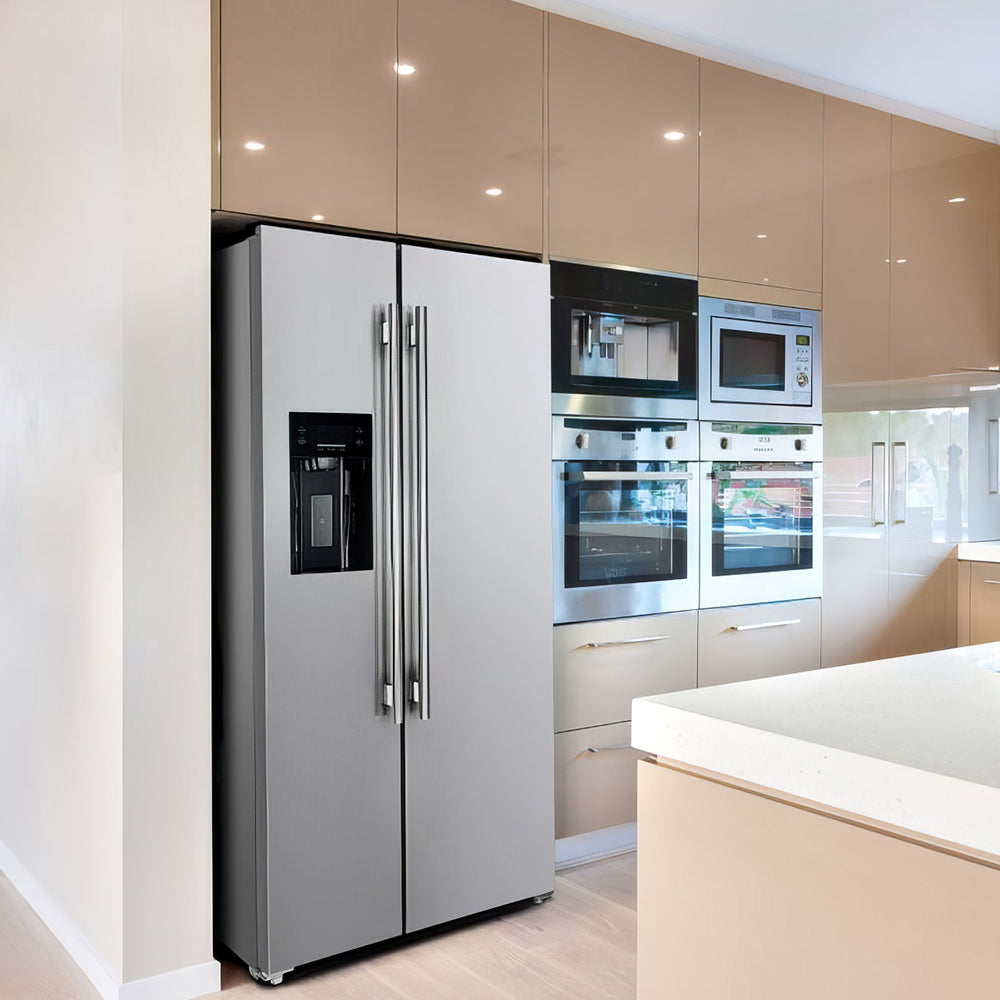 Forno Salerno 36-Inch Side-by-Side Refrigerator FFRBI1844-36SB – Stainless Steel VCM – FFRBI1844 36 20Lifestyle