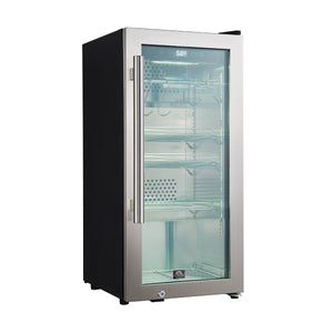 Forno Asciutto 16-Inch Dry Ager FFSDA6857-16 – Stainless Steel – FFSDA6857 16 Asciutto 16 Dry Aging Cabinet Angle