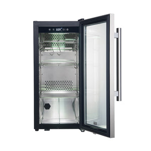 Forno Asciutto 16-Inch Dry Ager FFSDA6857-16 – Stainless Steel – FFSDA6857 16 Asciutto 16 Dry Aging Cabinet Front 20Open
