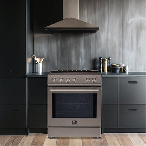 Forno Leonardo 30-Inch Electric Range FFSEL6012-30 – Stainless Steel – FFSEL6012 30S Lifestyle SS b159f3e0 2717 4e7d 8869 efd57291b82c
