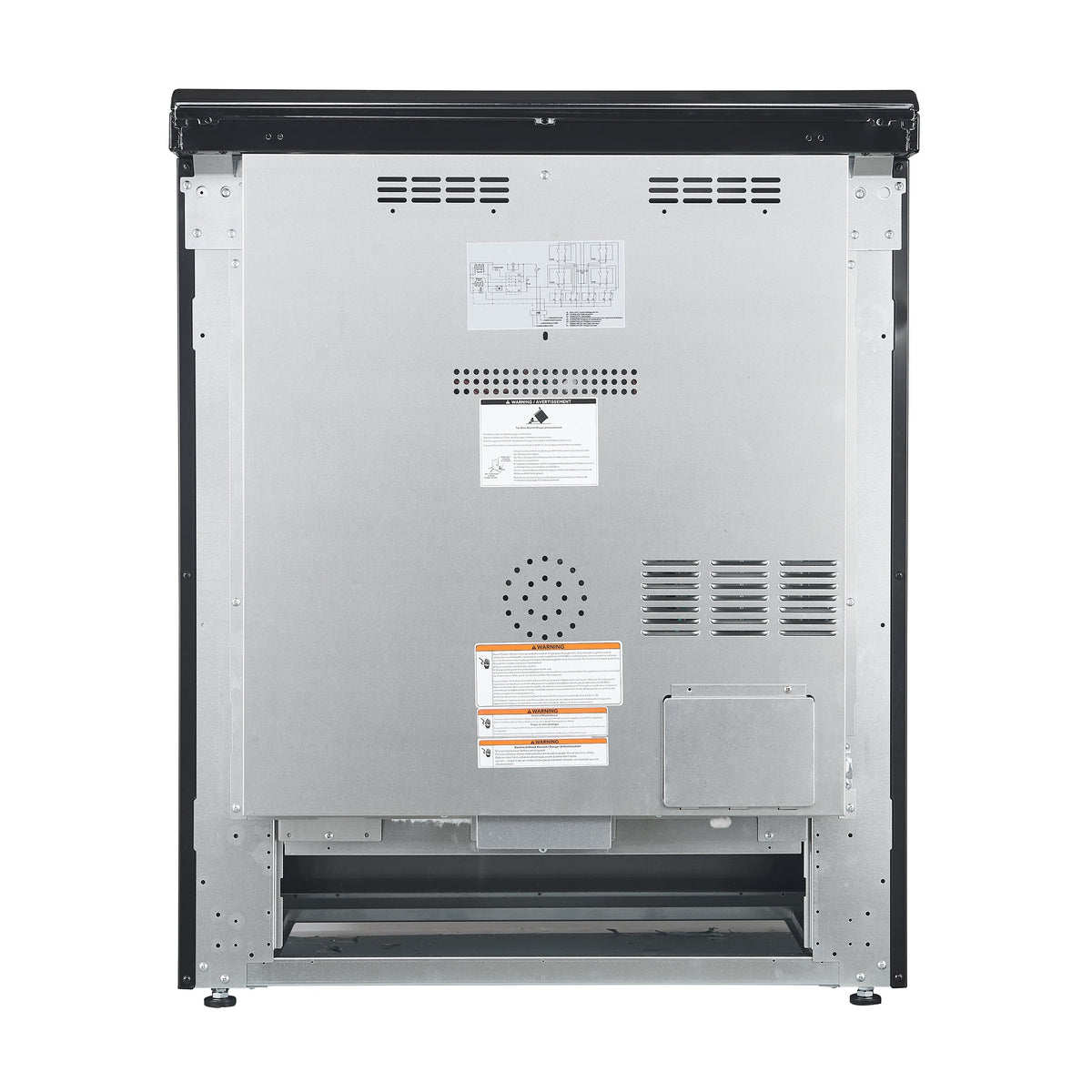Forno Kitchen Appliance Package FBDL-003-07US – Stainless Steel – FFSEL6012 30S leonardo espresso electric range back