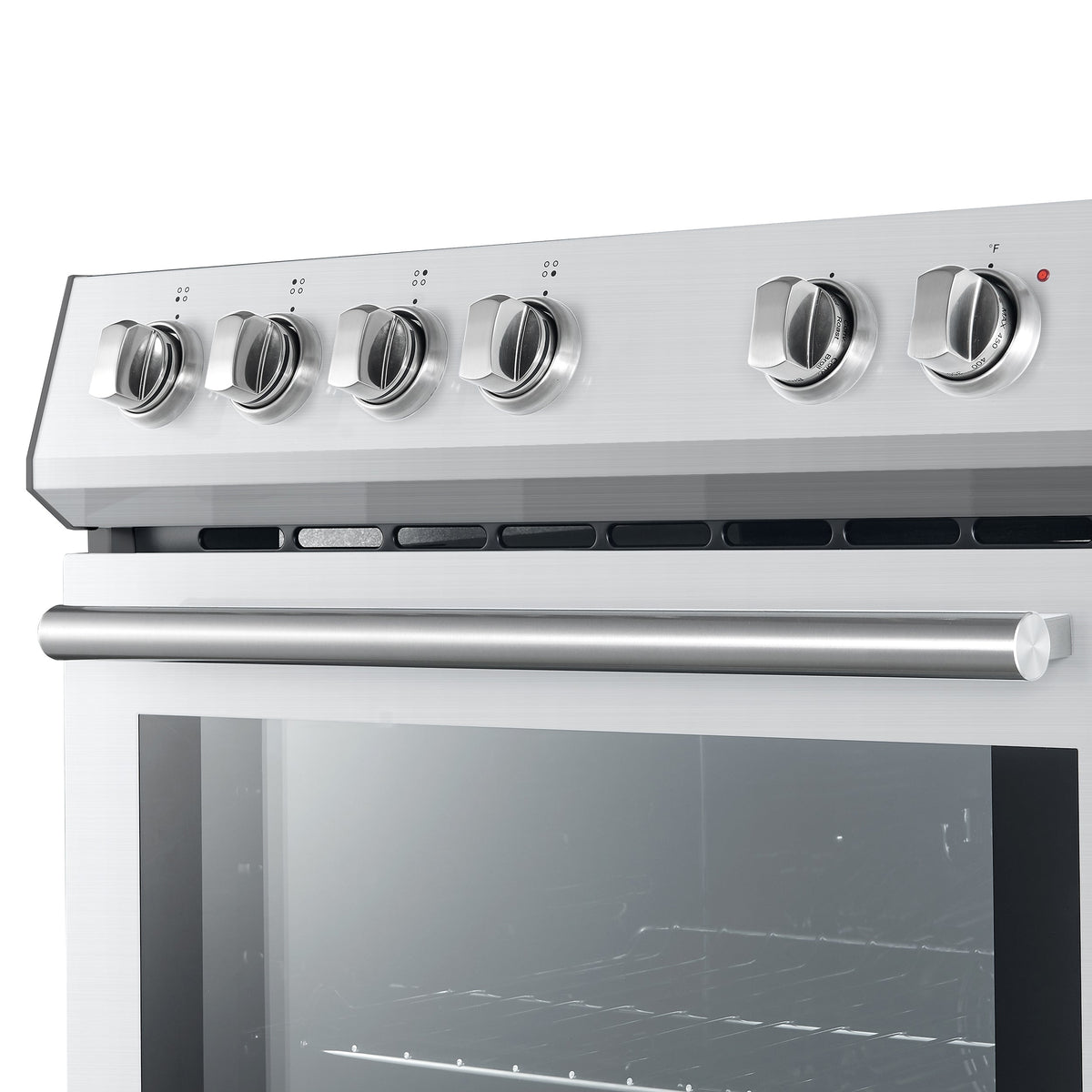 Forno Kitchen Appliance Package FBDL-003-07US – Stainless Steel – FFSEL6012 30S leonardo espresso electric range control panel