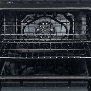 Forno Kitchen Appliance Package FBDL-003-07US – Stainless Steel – FFSEL6012 30S leonardo espresso electric range interior