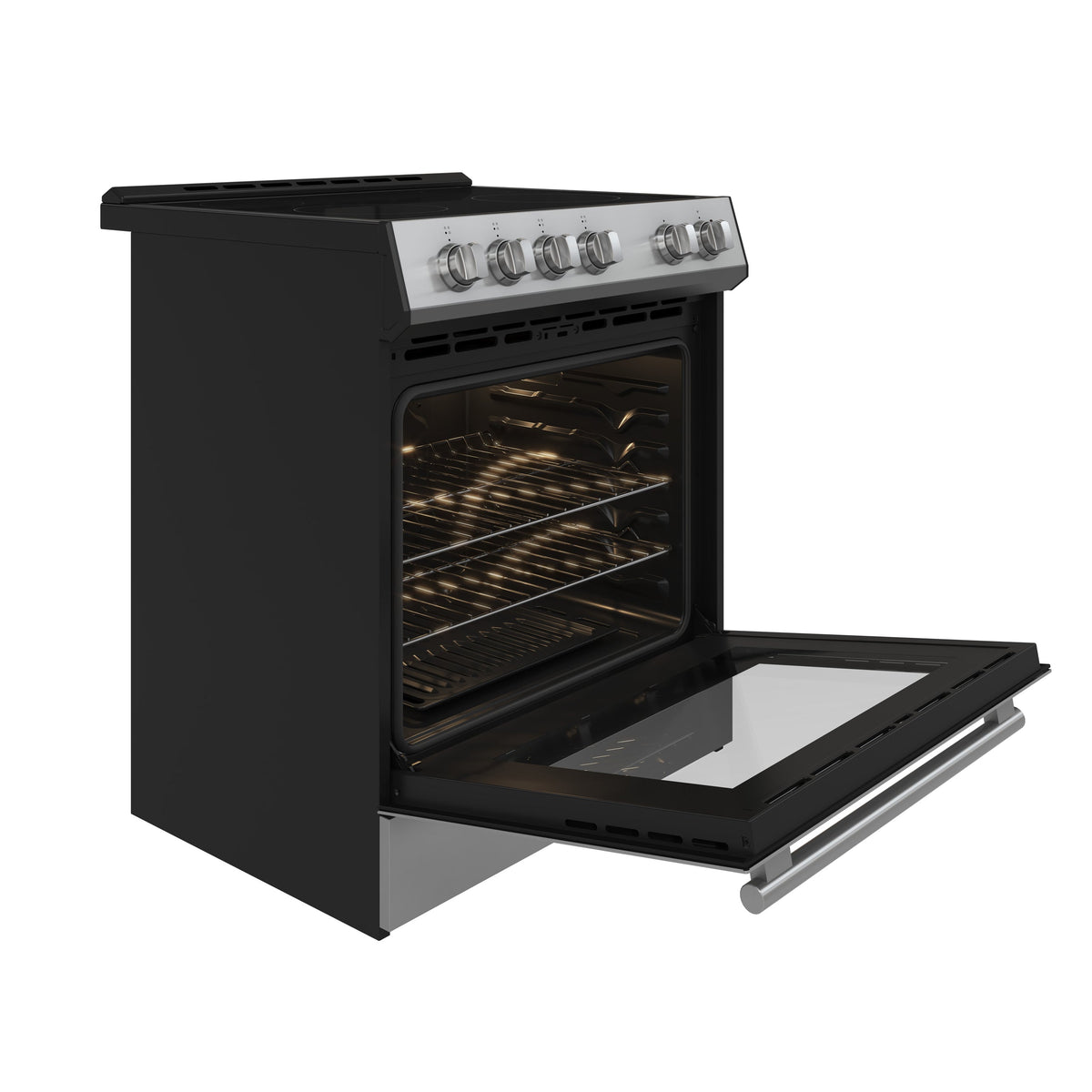 Forno Kitchen Appliance Package FBDL-003-04US – Stainless Steel – FFSEL6012 30S 45 OpenDoor