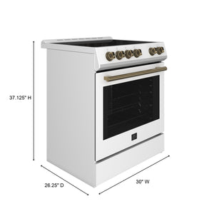 Forno Kitchen Appliance Package FBDL-003-09US – Stainless Steel – FFSEL6012 30WHT Measurments