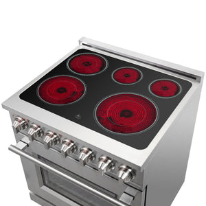 Forno Kitchen Appliance Package FBDL-013-05CAUS – Stainless Steel – FFSEL6020 30 20Cooktop 20On 20Angle