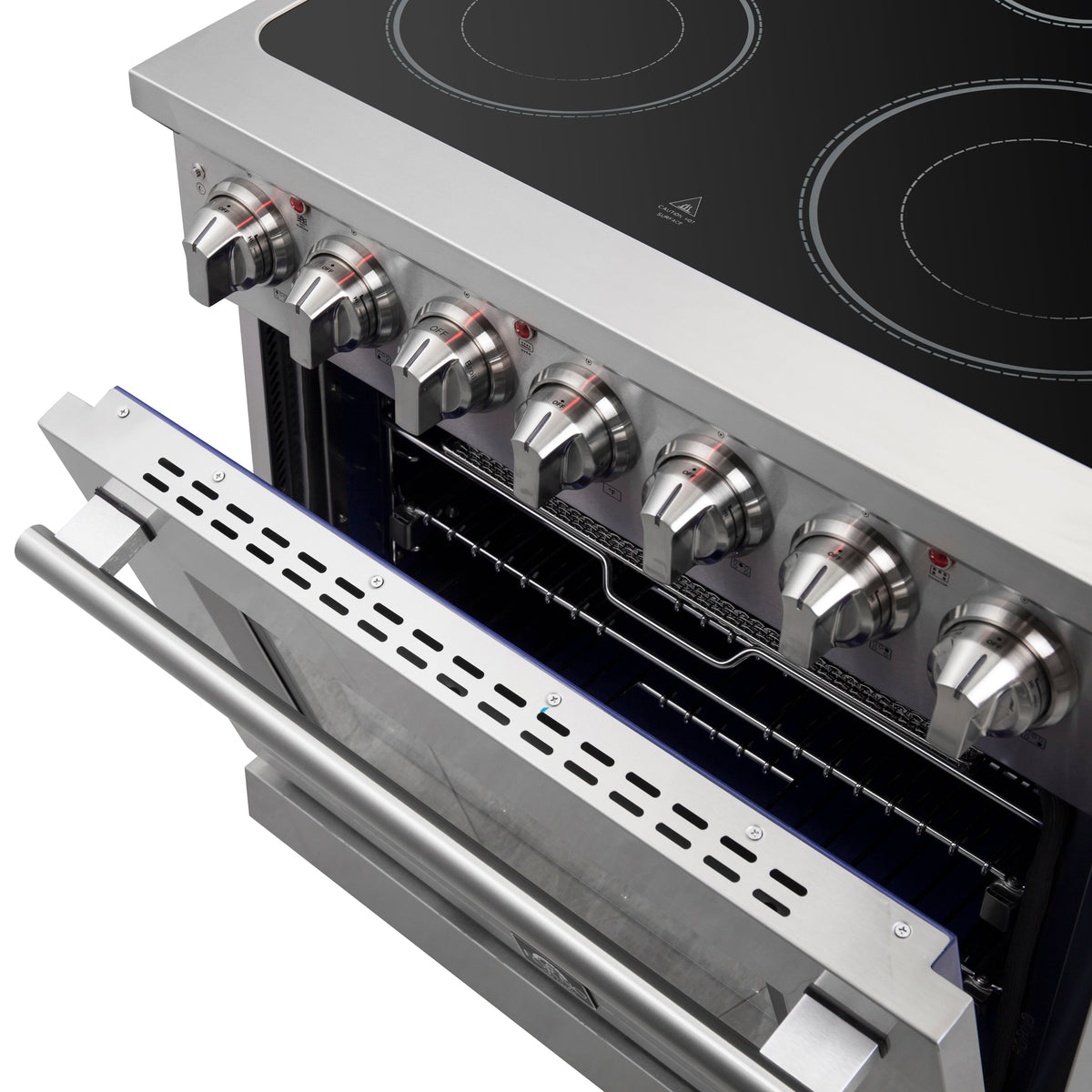 Forno Kitchen Appliance Package FBDL-013-05CAUS – Stainless Steel – FFSEL6020 30 20Door 20Vent