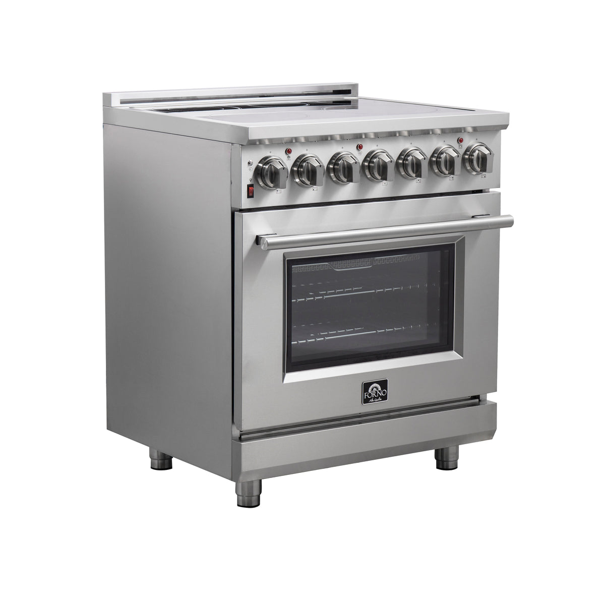 Forno Kitchen Appliance Package FBDL-013-05CAUS – Stainless Steel – FFSEL6020 30 20Front 20Left 20Angle 20Panel