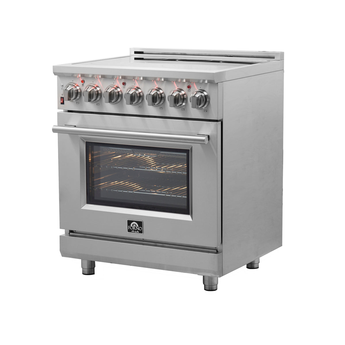 Forno Massimo 30-Inch Electric Range FFSEL6020-30 – Stainless Steel – FFSEL6020 30 20Front 20Right 20Panel