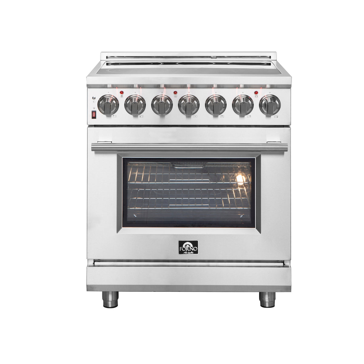 Forno Massimo 30-Inch Electric Range FFSEL6020-30 – Stainless Steel – FFSEL6020 30 Front