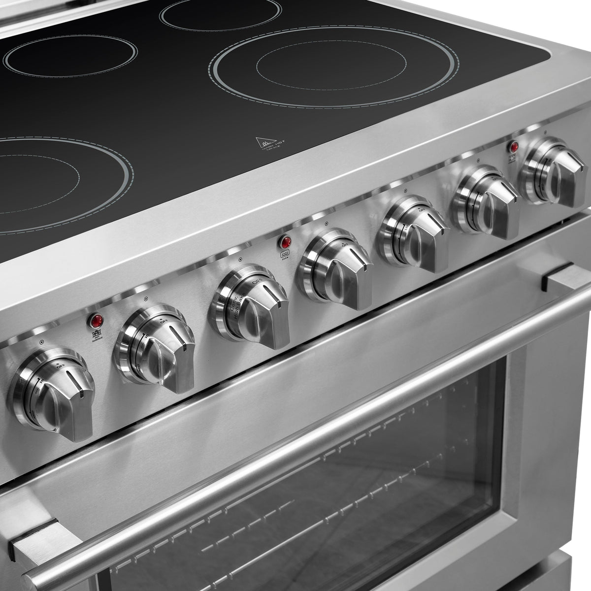 Forno Kitchen Appliance Package FBDL-013-06CAUS – Stainless Steel – FFSEL6020 36 20Zinc 20Coated 20Metal 20Control 20Knobs