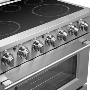 Forno Kitchen Appliance Package FBDL-013-06CAUS – Stainless Steel – FFSEL6020 36 20Zinc 20Coated 20Metal 20Control 20Knobs