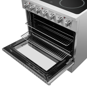 Forno Galiano 36-Inch Electric Range FFSEL6083-36 – Stainless Steel – FFSEL6083 36 20Oven 20Racks