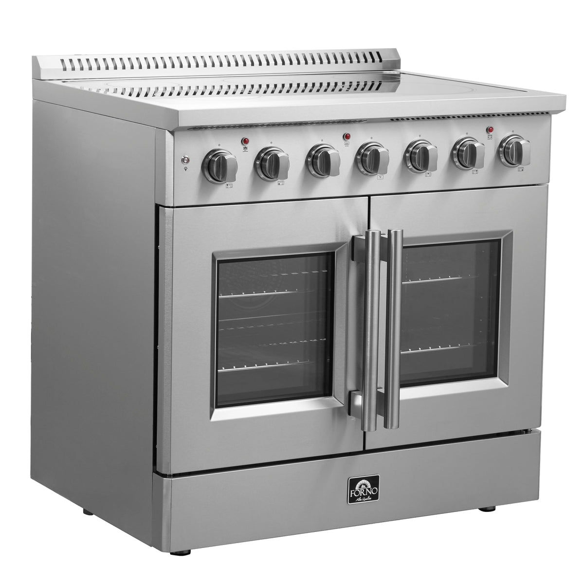 Forno Galiano 36-Inch Electric Range FFSEL6917-36 – Stainless Steel – FFSEL6917 36 20Left 20Side 20Front