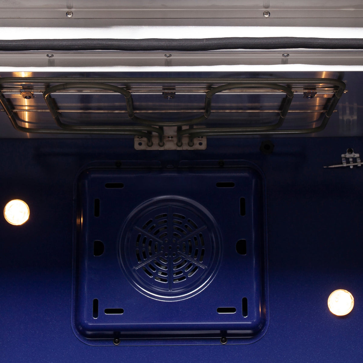 Forno Massimo 36-Inch Electric Range FFSEL6955-36 – Stainless Steel – FFSEL6955 36 20Blue 20Enamel 20Oven 20Interior