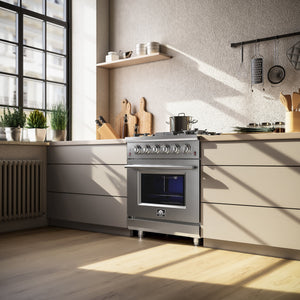 Forno Massimo 30-Inch Gas Range FFSGS6239-30 – Stainless Steel – FFSGS6239 30 Lifestyle