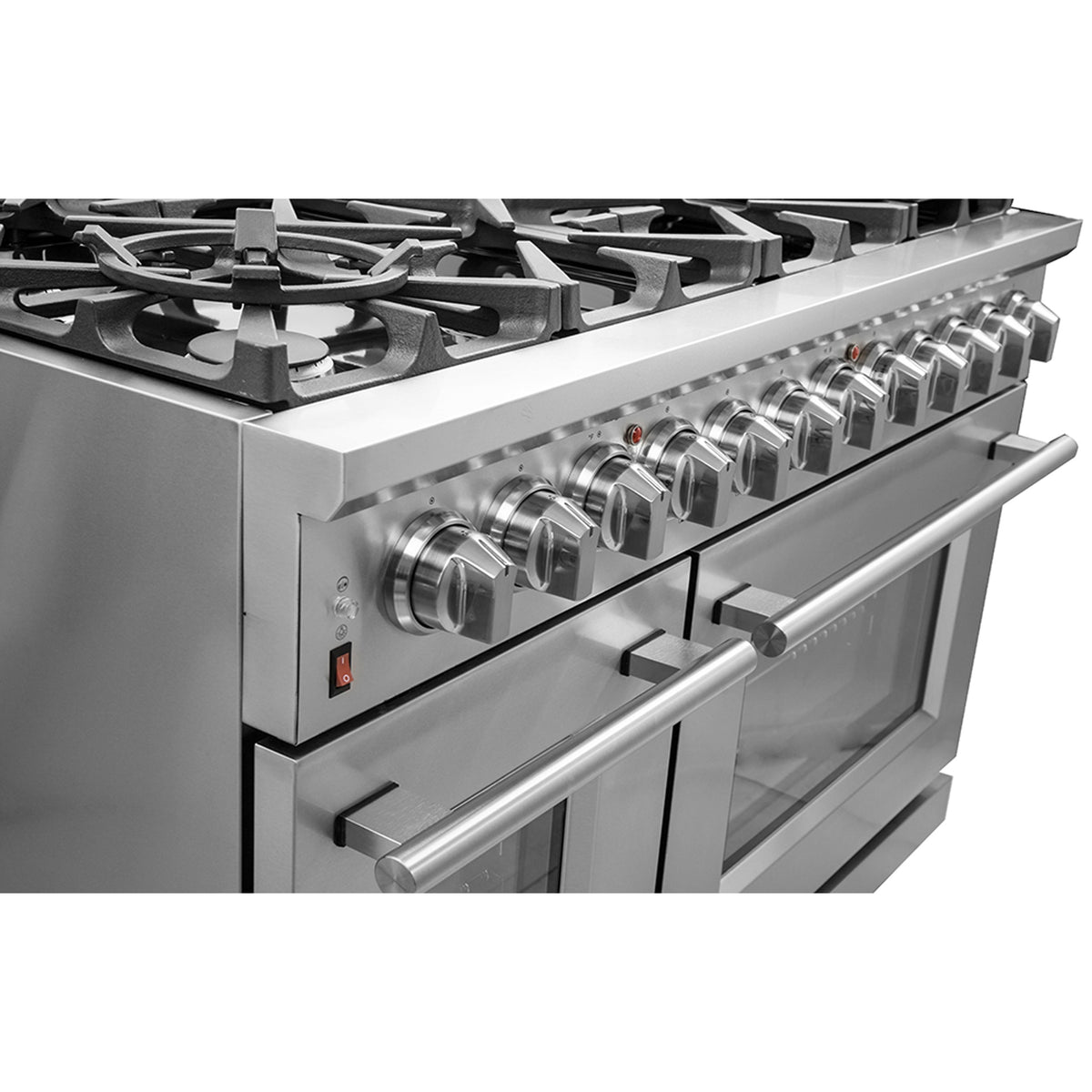 Forno Massimo 48-Inch Gas Range FFSGS6239-48 – Stainless Steel – FFSGS6239 48 gas 7 62