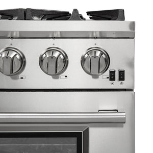 Forno Capriasca 36-Inch Gas Range FFSGS6260-36 – Stainless Steel – FFSGS6260 36 detail 3 web