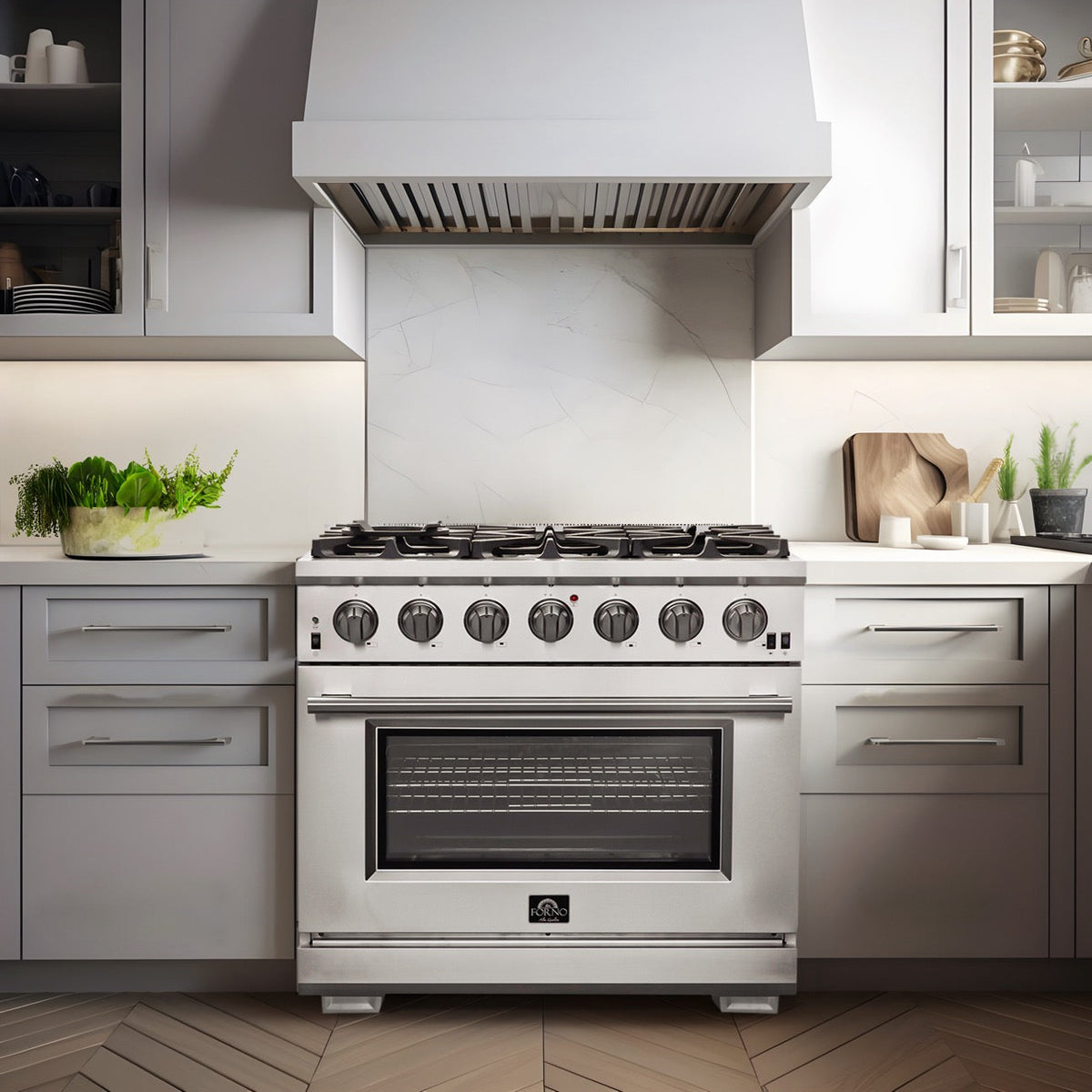 Forno Capriasca 36-Inch Gas Range FFSGS6260-36 – Stainless Steel – FFSGS6260 36 forno capriasca gas range lifestyle 6593d9ab be46 4db1 a0ed fcae56fa675c
