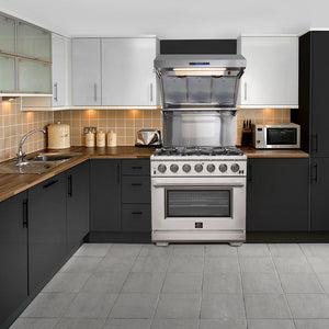 Forno Capriasca 36-Inch Gas Range FFSGS6260-36 – Stainless Steel – FFSGS6260 36 20 287 29