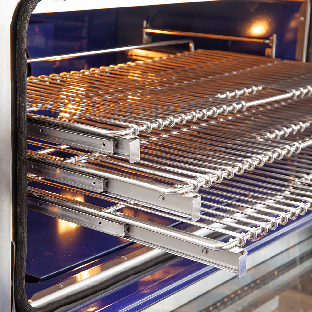 Forno Capriasca 36-Inch Gas Range FFSGS6260-36 – Stainless Steel – FFSGS6260 36 inside racks web 0012d949 4d88 45db a854 86dcc1f971a3
