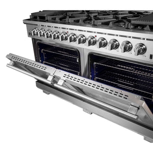 Forno Capriasca 60-Inch Gas Range FFSGS6260-60 – Stainless Steel – FFSGS6260 60 gas range vent door