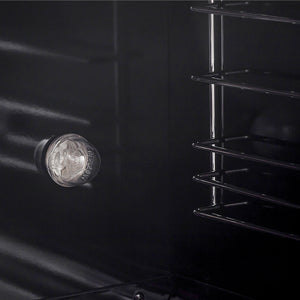 Forno Marco 30-Inch Gas Range FFSGS6277-30 – Stainless Steel – FFSGS6277 30 20Gas 20Range Close 20up 20on 20light