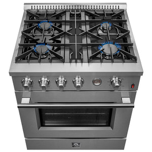 Forno Marco 30-Inch Gas Range FFSGS6277-30 – Stainless Steel – FFSGS6277 30 20Gas 20Range Top bfb206ad 25c4 4bff 8316 2b0e112e73ee