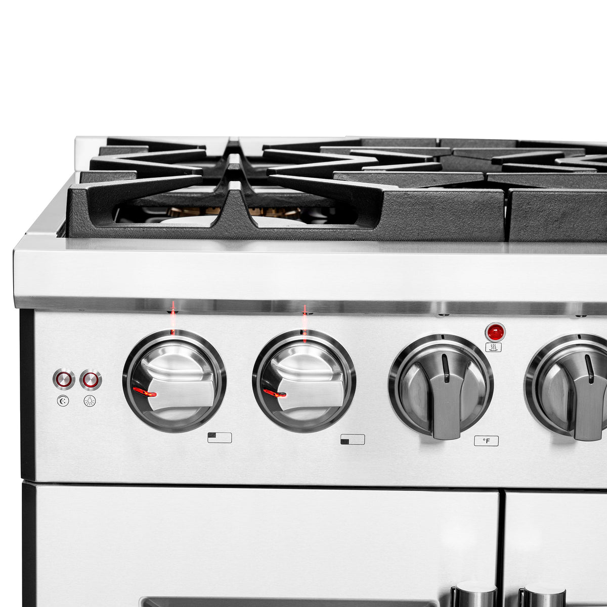 Forno Capriasca 30-Inch Gas Range FFSGS6460-30 – Stainless Steel – FFSGS6460 30 20Illuminated 20Knobs