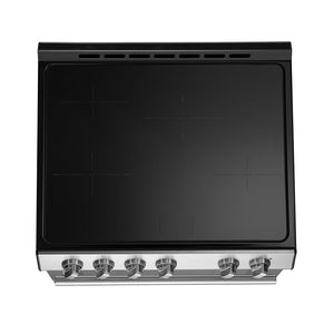 Forno Leonardo 30-Inch Induction Range FFSIN0982-30 – Stainless Steel – FFSIN0982 30 Leonardo 30 inc Induction Range Stainless Steel Top SS