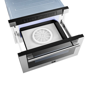 Forno Capoliveri 24-Inch Microwave Drawer FMWDR3000-24 – Stainless Steel – FMWDR300024 6