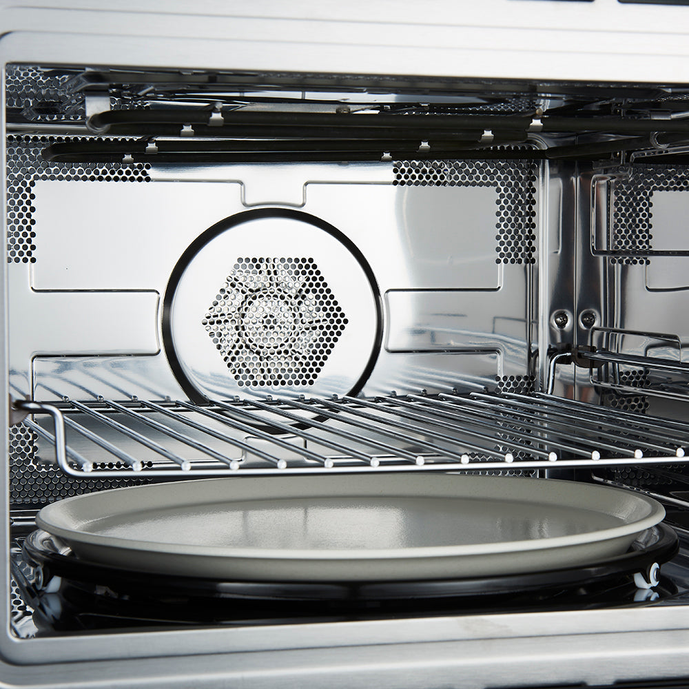 Forno Kitchen Appliance Package FBDL-025-03CAUS – Stainless Steel – FMWDR3093 30BLK INSIDE VIEW