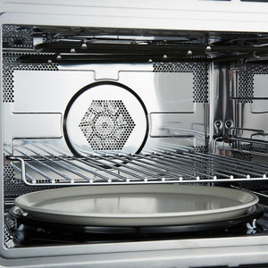 Forno Kitchen Appliance Package FBDL-025-03CAUS – Stainless Steel – FMWDR3093 30BLK INSIDE VIEW