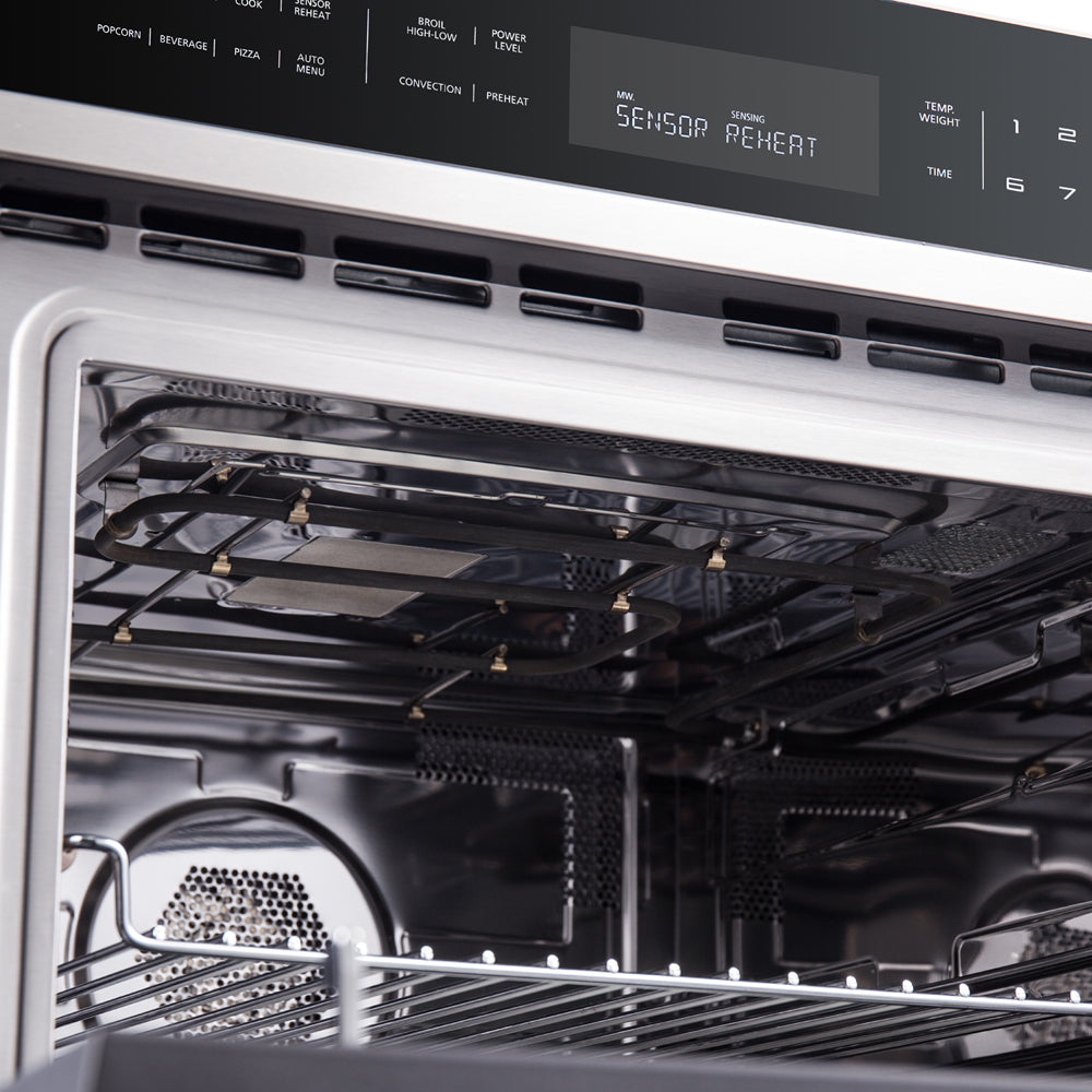 Forno Kitchen Appliance Package FBDL-025-01CAUS – Stainless Steel – FMWDR3093 30 Close Up Top Heating Element
