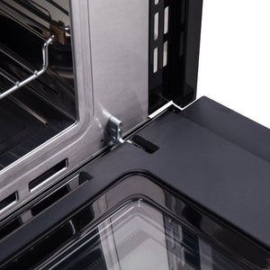 Forno Kitchen Appliance Package FBDL-025-01CAUS – Stainless Steel – FMWDR3093 30 Close Up on Braket