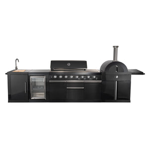 Forno Aperto Outdoor Kitchen Set FODKT2551BLK – Black – FODKT2551BLK Main Picture