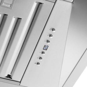 Forno Altilia 30-Inch Range Hood FRHRE5337-30 – Stainless Steel – FRHRE5337 30 20Controls