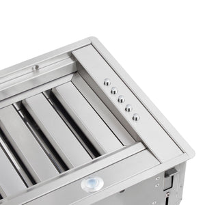 Forno Frassanito 60-Inch Range Hood FRHRE5346-60 – Stainless Steel – FRHRE5346 60 control panel b8b5c589 ac7a 4092 bd48 97bf617e069f