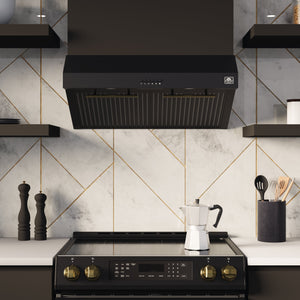 Forno Kitchen Appliance Package FBDL-002-02US – Stainless Steel – FRHUC5255 30BLK forno espresso range hood lifestyle 0d67806b 269e 4b8d 89b5 abe2fa4f4f9b