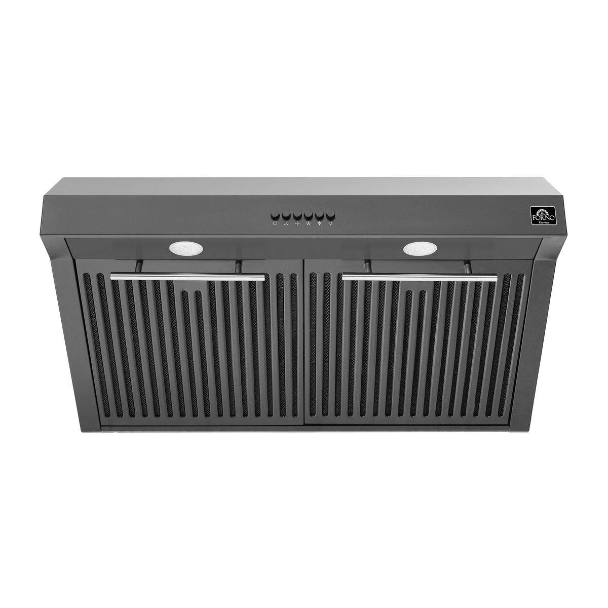 Forno Kitchen Appliance Package FBDL-001-02US – Stainless Steel – FRHUC5255 30BLK forno espresso range hood main image