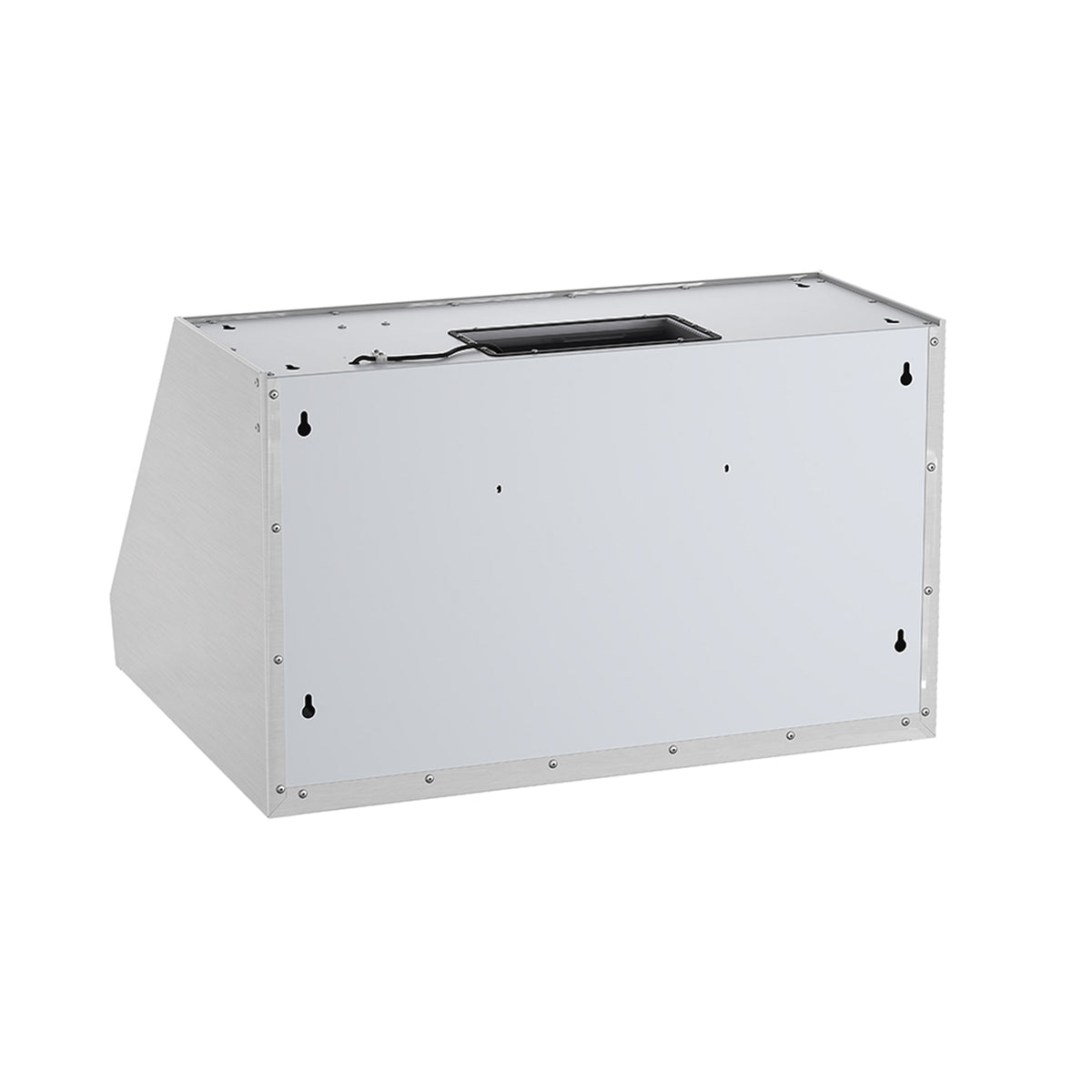 Forno Biagio 30-Inch Range Hood FRHWM5009-30 – Stainless Steel – FRHWM5009 30 Biagio Rangehood Back Right Angle