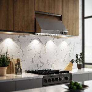 Forno Biagio 30-Inch Range Hood FRHWM5009-30 – Stainless Steel – FRHWM5009 30 Lifestyle