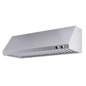 Forno Biagio 60-Inch Range Hood FRHWM5009-60 – Stainless Steel – FRHWM5009 60 Biagio Rangehood Front Right Angle