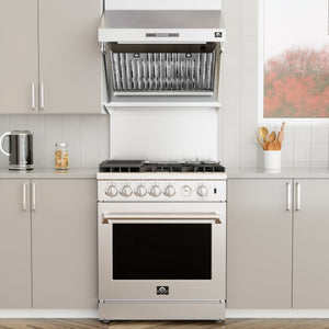 Forno Savona 30-Inch Range Hood FRHWM5029-30 – Stainless Steel – FRHWM5029 30 forno savona range hood lifestyle